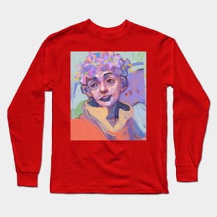 Her is flower man Long Sleeve T-Shirt